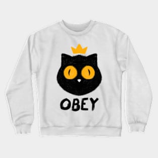 Cats Are Kings Crewneck Sweatshirt